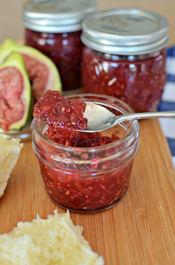 Raspberry Fig Jam