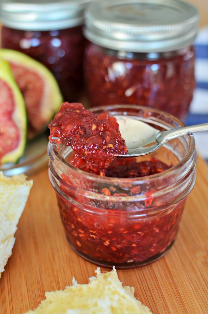 Raspberry Fig Jam